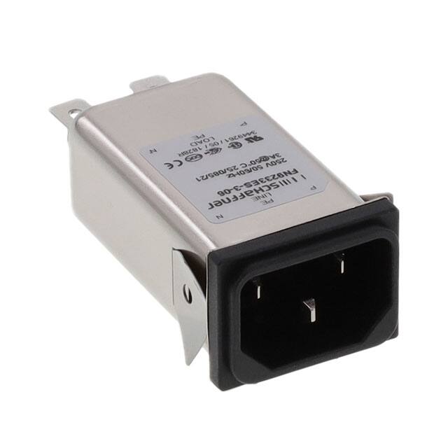 FN9233ES-3-06 Schaffner EMC Inc.  Moduli di ingresso alimentazione (PEM)